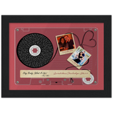 Cassette -- Gregory & Ashley 10/24/2021 -- Black framed 6x8 -- Gelato