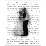 Music Lyrics Song -- Poster/ 8''x10'' -- Arthur & Catrina