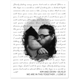 Lyrics -- Kim and devin 05/10/21 -- 6x8 -- Gelato