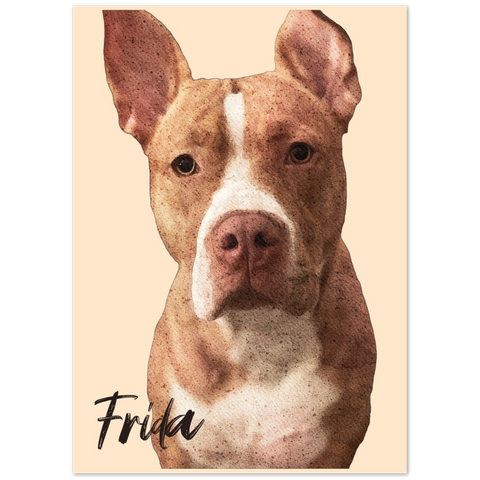 Dog 2.9 Frida - Gelato 20x28 Poster