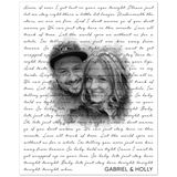 Lyrics -- Gabriel & Holly -- 8x10 -- Gelato