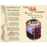 Lyrics Song -- Poster/ 8''x10'' -- Stanley Family