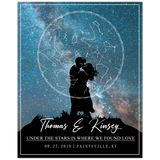 Star map -- Kinsey & Thomas 09/27/2019 -- 8x10 -- Gelato