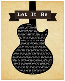 Let it Be -- 4 -- 8x10 -- Gelato