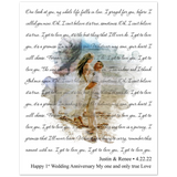 Gelato 16x20 Poster - Justin & Renee - Get To Love You