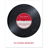 Lyrics Song -- Poster/ 8''x10'' -- Dad Cherry
