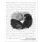 Lyrics -- Pete and Jennifer -- 8x10 -- Gelato