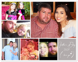 Photos Collages Prints -- Unframed 16''x20'' -- Father's Day 2021 (love ya)