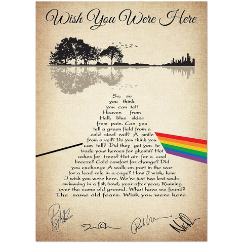 Gelato Matte 20x28 Poster - Wish You Were Here - Design 3