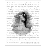 Lyrics -- Sarah and Giuliano -- 8x10 -- Gelato