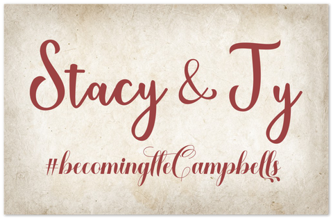 poster -- Stacy & Ty -- 11x17 -- Gelato