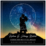 Starmap -- Kailena & Johnny Morlock -- 12x12 -- Gelato