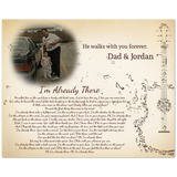 Lyrics -- Dad & Jordan (I’m Already There) -- 8x10 -- Gelato