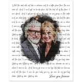 Lyrics Song -- Poster/ 8''x10'' -- Love you forever