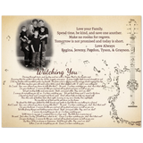 Lyrics -- Love Always; Regina, Jeremy, Paydon, Tyson, & Grayson. -- 8x10 -- Gelato