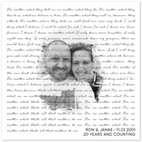 Lyrics -- Ron & Janae 11.23.2001 -- 12x12 -- Gelato