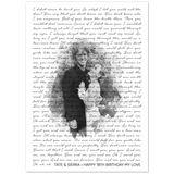 Lyrics -- Tate & Sierra (Happy 18th birthday my love) -- 5x7 -- Gelato
