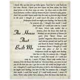Lyrics -- The House That Built Me -- 11''x14'' -- Gelato