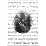 Lyrics -- Alexander & Evangelina 28.11.2020 -- 5x7 -- Gelato