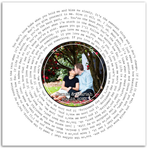 Gelato Premium Matte 12x12 Poster - Best Part H.E.R. Vinyl - James & Mariah May 28, 2023