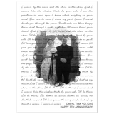 Lyrics -- Daryl Tina 01/10/15 -- 5x7 -- Gelato