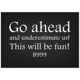 Print poster -- Go ahead  -- 20x28 -- Gelato