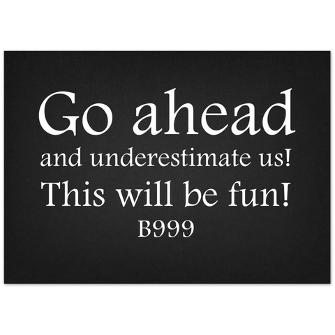 Print poster -- Go ahead  -- 20x28 -- Gelato