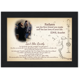 Family Prints -- Black Framed poster / 5”x7” -- LOVE, Scarlet