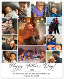 Dad Family Love -- Unframed  8''x10'' -- Happy Father’s Day 3