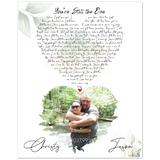 Gelato Poster 16x20 - You're Still The One - Jason & Christy 10-17-99