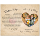 Gifts Poster -- Poster 16"x20" -- Harrell & Kathy