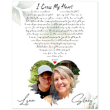 Music Lyrics Song -- Poster/ 8''x 10'' --  Lynn & Stacy
