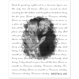 Lyrics -- Kristin & Joe -- 8x10 -- Gelato