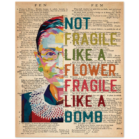 Not Fragile Like A Flower -- 1 -- 8x10 -- Gelato