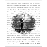 Lyrics -- Jason & Ann  Sept 19,2019 -- 8x10 -- Gelato
