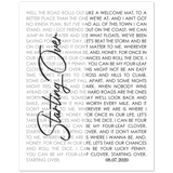 Lyrics -- 08-07-2020 -- 8x10 -- Gelato