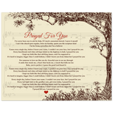 Lyrics -- Prayed For You -- 8x10 -- Gelato