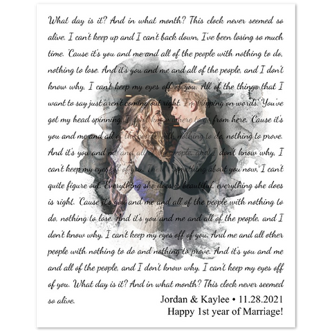 Gelato Matte Poster 16x20 - You & Me Jordan & Kaylee - 1st Year