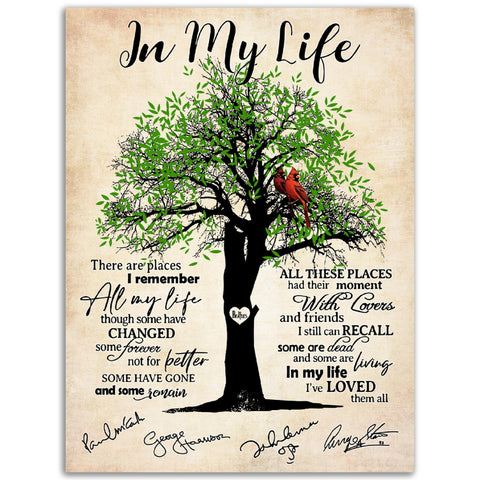 Gelato PremiumMatte 12x16 Poster - In My Life - Design 2