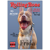 Dog Magazine Poster - Frida Style 4 - Gelato 20x28