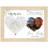 Lyrics -- James & Jennifer -- Natural wood  8x6-- Gelato