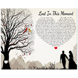 Lyrics -- Lost In This Moment -- 16x20 -- Gelato