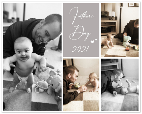 Photos Collages Prints -- Unframed 8''x 10'' -- Fathers Day 2021