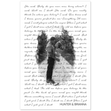 Lyrics -- Hunter & Brianna -- 11x17 -- Gelato