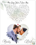 Lyrics -- Bobby & Natalee  June 15, 2019 -- Unf 16x20 -- Gelato