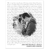 Lyrics -- Jake and Rachelle 09.12.21 -- 8x10 -- Gelato