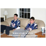 Print poster -- WRESTLE MANIA -- 11x17 -- Gelato