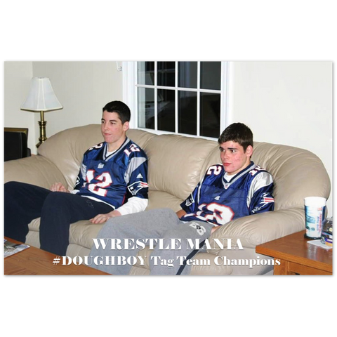 Print poster -- WRESTLE MANIA -- 11x17 -- Gelato