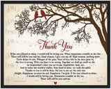 Thank You Lyrics Poster -- 25 -- Black framed 16x20 -- Gelato