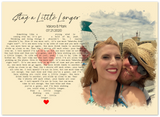 Lyrics -- Valora & Mark -- Poster 5x7 -- gelato